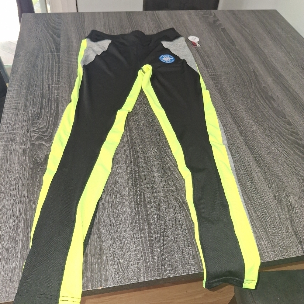 Zone Pro Black Performance Leggings- W Sz Small